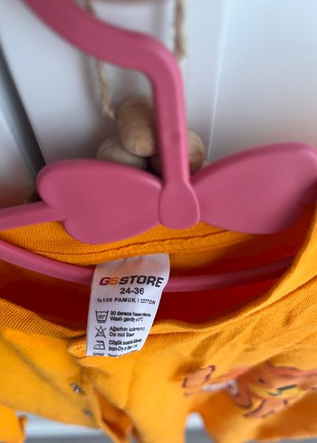 Gs store Turuncu Uzun Kollu Bebek Tulum - Görsel 2