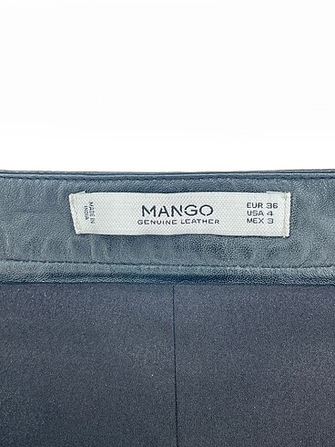 36 Beden siyah Renk Mango Mini Etek %70 İndirimli.