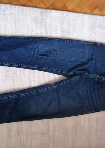 Defacto Koyu Mavi Dar Kesim Erkek Denim 28 Beden Jean