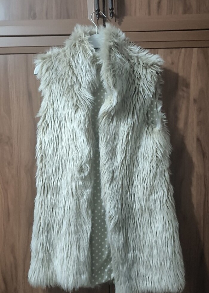 Peluş yelek - Görsel 4