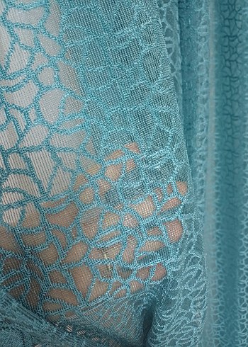 Fransız dantelli fon perde - Görsel 3