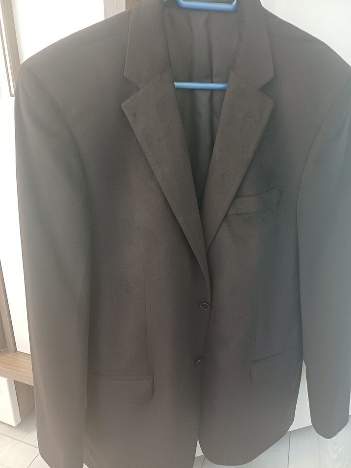 Erkek kahverengi Düğmeli Takım Elbise Ceketi - Görsel 2