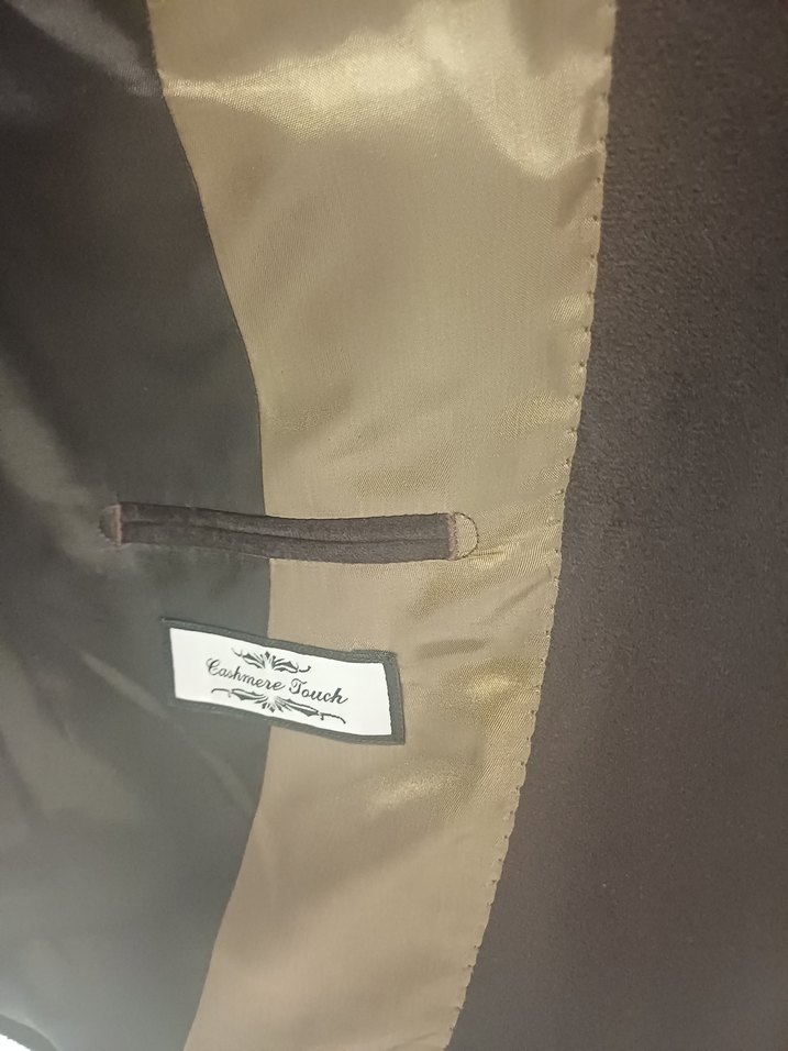 Erkek kahverengi Düğmeli Takım Elbise Ceketi - Görsel 5