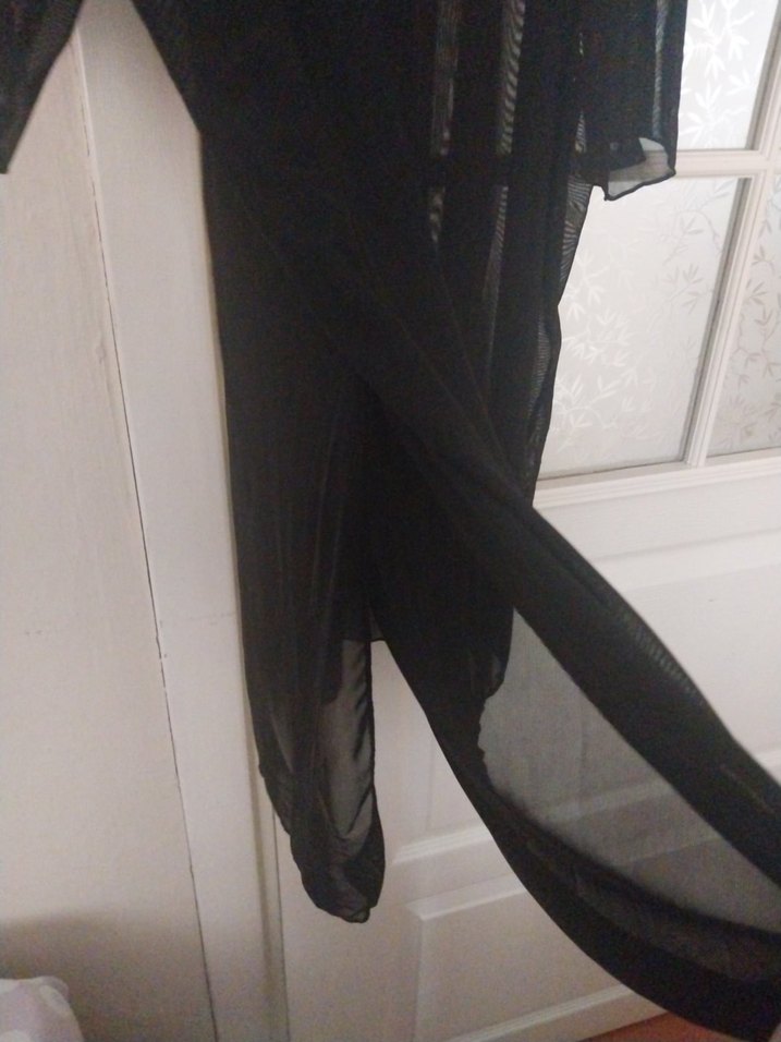 Uzun Siyah Dökümlu parei - Görsel 3