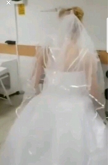 Prenses model gelinlik