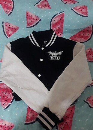 Crop ceket