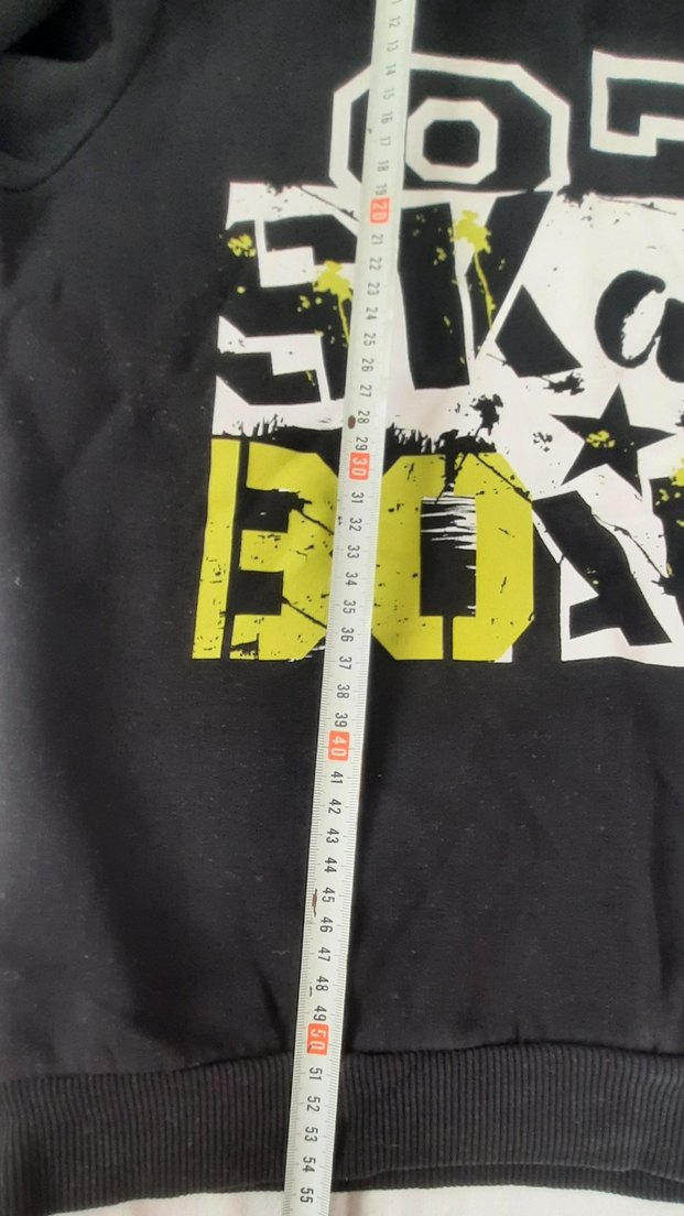 Defakto 10-11 yaş uyumlu Siyah Baskılı Sweatshirt - Görsel 5