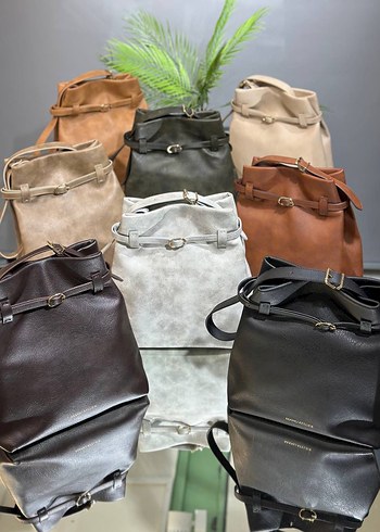 Manu Atelier Kahverengi Deri Kadın Günlük Çanta
