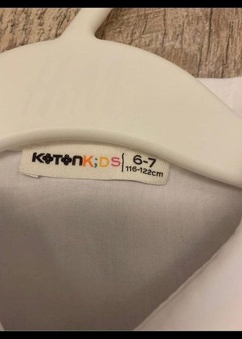 Beyaz Pamuklu Kız Çocuk Dar Kesim Etek - Görsel 3