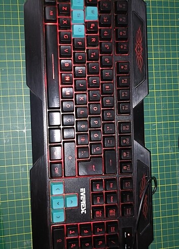 Klavye gaming renkli ışıklı