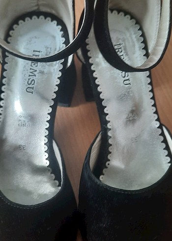 Siyah Tokalı çocuk Topuklu Ayakkabı - Görsel 2