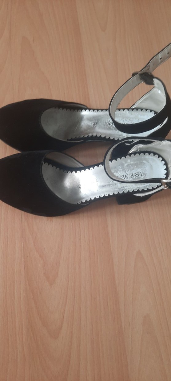 Siyah Tokalı çocuk Topuklu Ayakkabı - Görsel 3