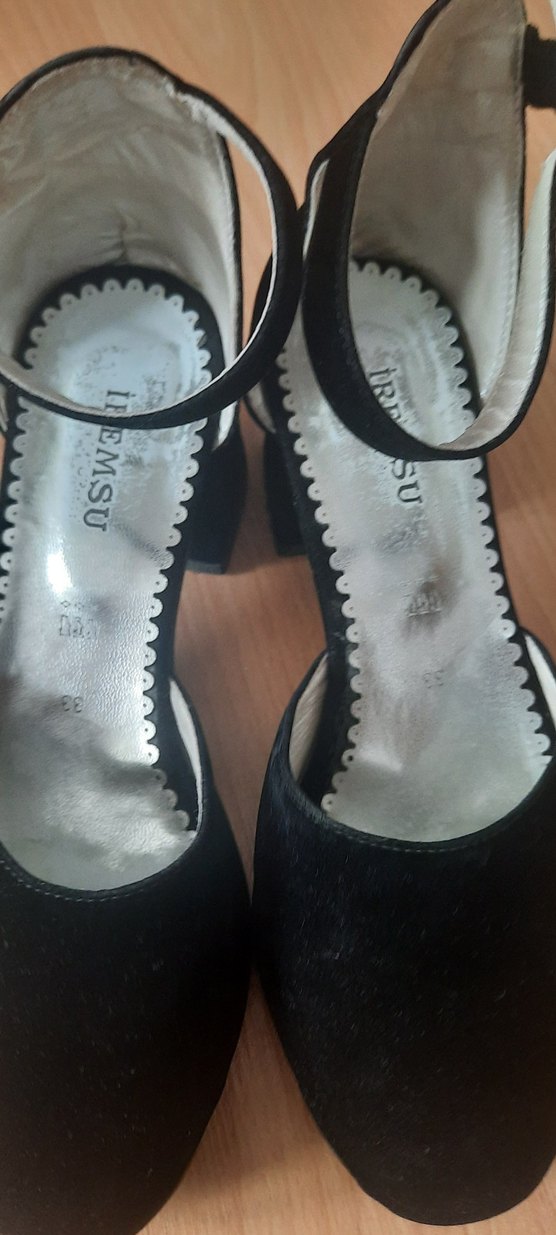 Siyah Tokalı çocuk Topuklu Ayakkabı - Görsel 2