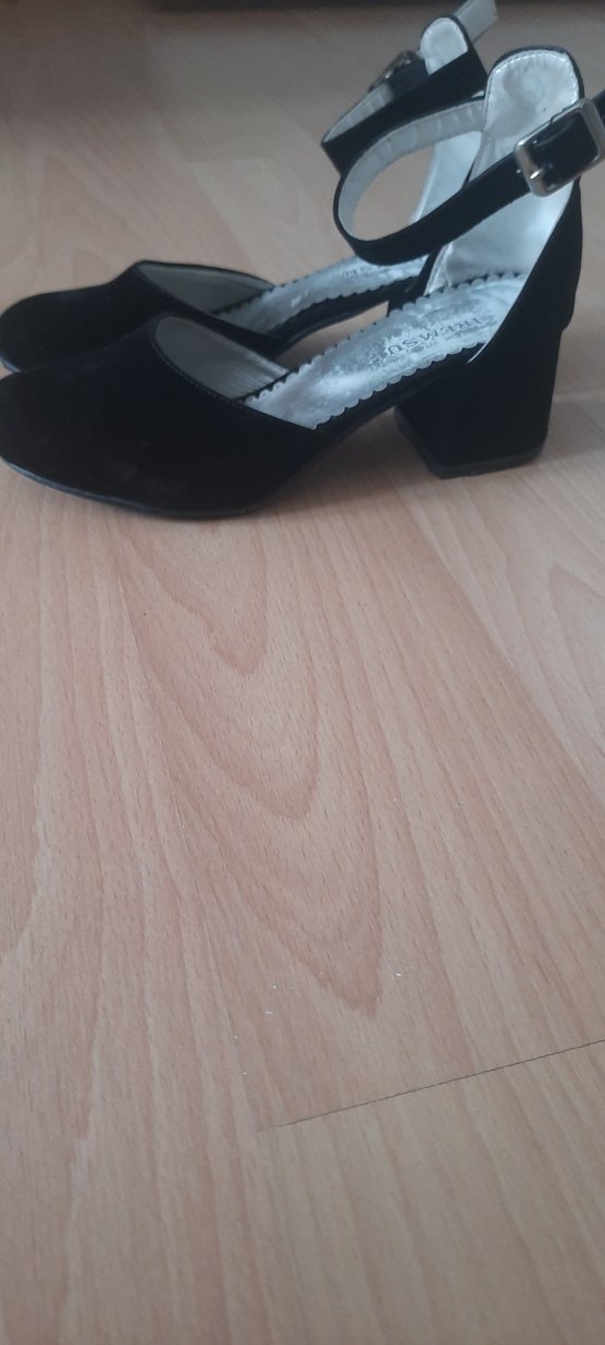 Siyah Tokalı çocuk Topuklu Ayakkabı - Görsel 5