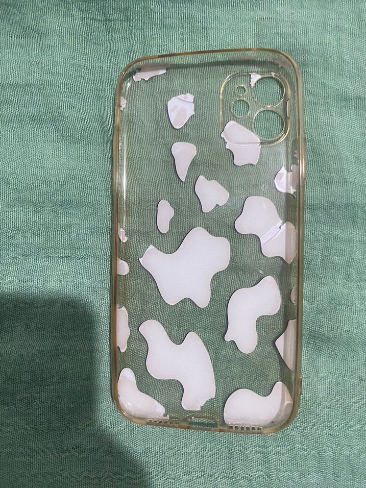 Şeffaf  desenli telefon kılıfı - Görsel 2