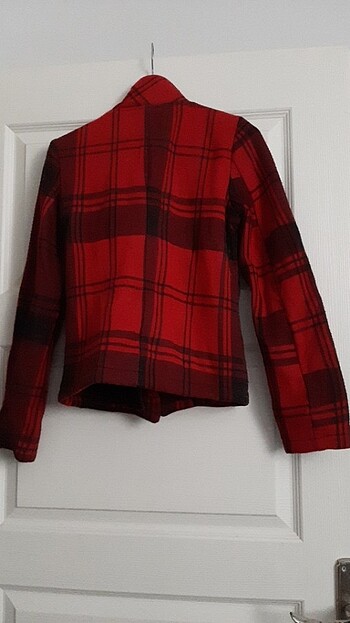 Asos Şık Kaban carpraz yaka 