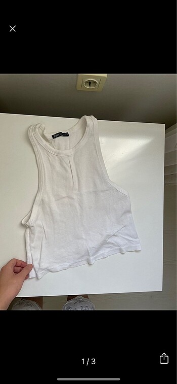 Zara halter yaka crop