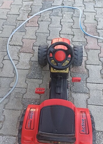 Beden Çocuk traktör ve römorku
