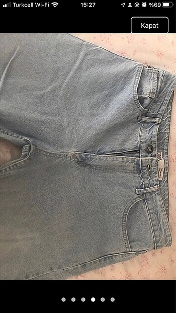 32 Beden mavi Renk Zara pantolon