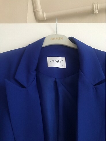 l Beden Mavi blazer