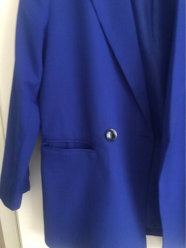 l Beden mavi Renk Mavi blazer