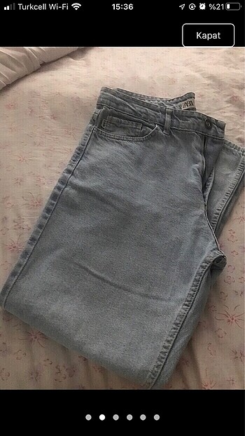 32 Beden Kot pantolon Zara