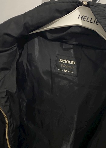 Kadın Siyah Uzun Kürklü Kışlık Mont - Görsel 2