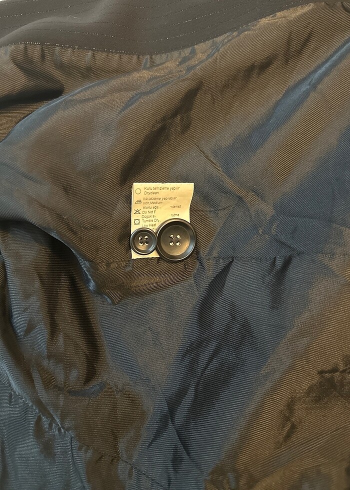 Orijinal İpekyol kendinden simli ceket pantolon takım - Görsel 4