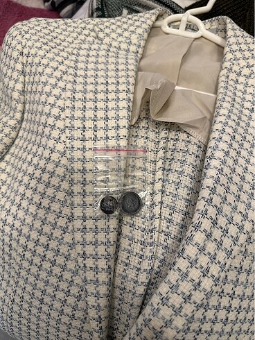 Mavi renkli 48 beden erkek ceket - Görsel 8