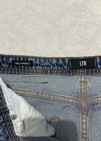 Gri Tonlarda Lacivert Erkek Denim Pantolon bel 42 cm - Görsel 4