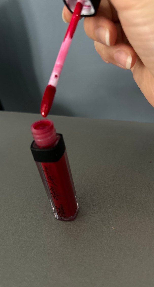 Homm life Koyu  Kırmızı Mat Kalıcı Likit Ruj - Görsel 5