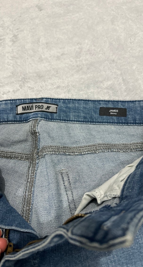 Orijinal Mavi Erkek Gri Denim Skinny Fit Jean sıfır ayarında - Görsel 5