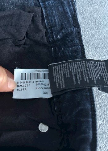 Orijinal Mavi Jeans Lacivert Erkek Denim Midi Şort çok iyi durum - Görsel 5