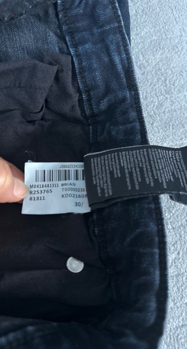 Orijinal Mavi Jeans Lacivert Erkek Denim Midi Şort çok iyi durum - Görsel 5