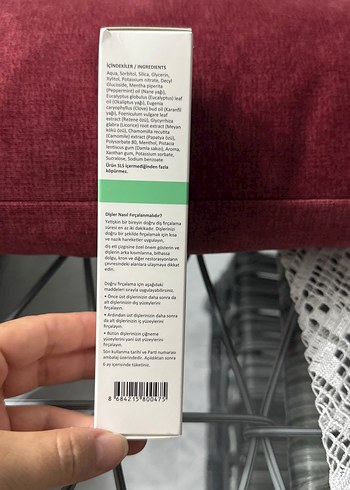 Homm Life Damla Sakızlı Doğal Özlü Diş Macunu 75 ml - Görsel 5