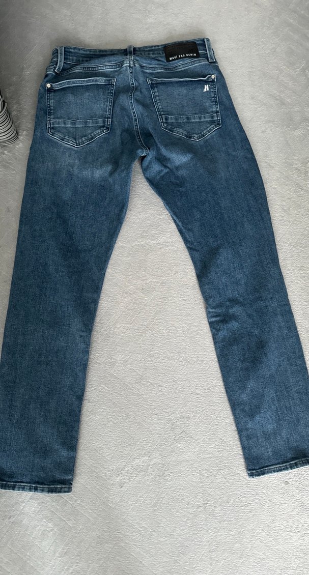 Gri Mavi Erkek Denim Pantolon - Görsel 5