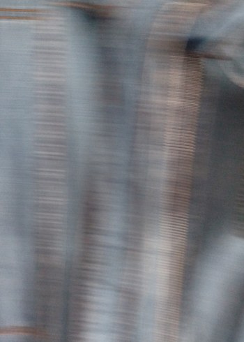 42 Beden lacivert Renk Kemerli Lacivert Denim Midi Elbise