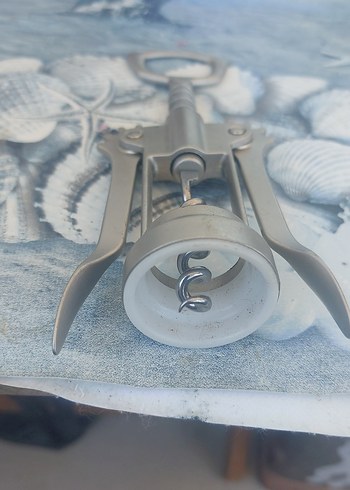 Diğer Gri Metal Tirbuşon Şişe Açacağı
