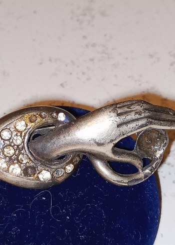 Antika 1940 lardan kalma el emeği broş. - Görsel 2