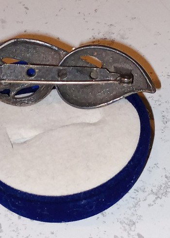 Antika 1940 lardan kalma el emeği broş. - Görsel 3