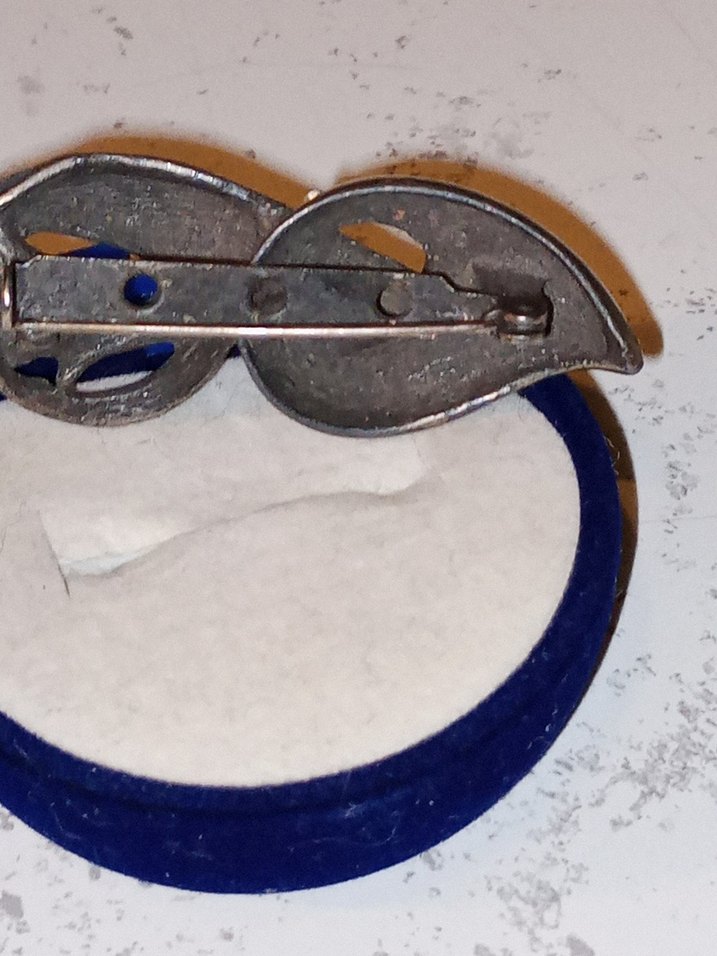 Antika 1940 lardan kalma el emeği broş. - Görsel 3