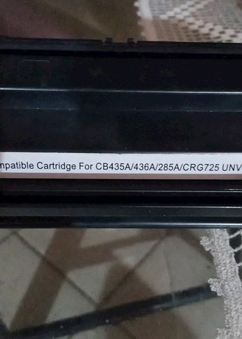 Uyumlu Siyah Yazıcı Kartuşu CB435A/436A/285A/CRG725UNV - Görsel 2