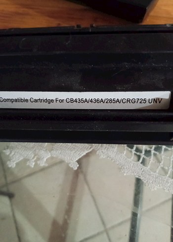 Uyumlu Siyah Yazıcı Kartuşu CB435A/436A/285A/CRG725UNV - Görsel 3
