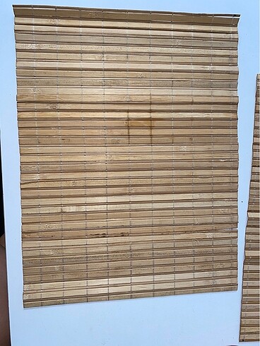 Beden ten rengi Renk SUSHI SERVİS SETİ 2 KİŞİLİK TABAKLARI 2 BAMBU HALI 30x40 cm 2 TA