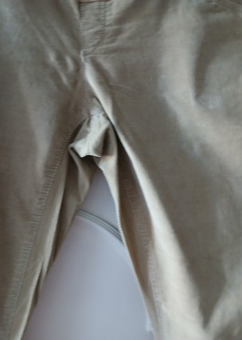 l Beden Bej Hamile Süet Pantolon