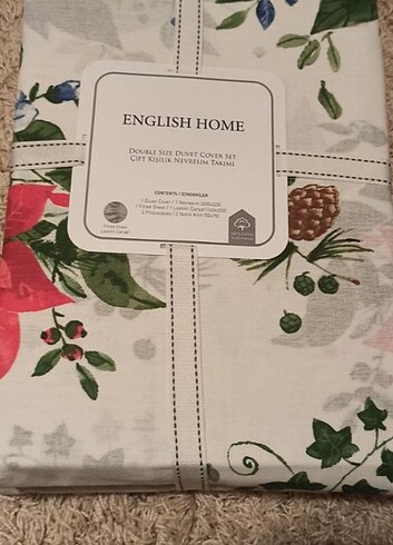 English home yeniyil konsepti nevresim