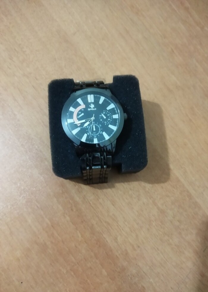 SPOLO Çelik Su Geçirmez Erkek Kol Saati - Görsel 4