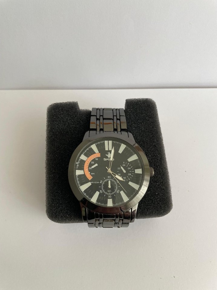 SPOLO Çelik Su Geçirmez Erkek Kol Saati - Görsel 3