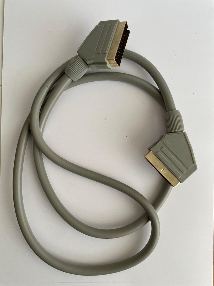 Gri SCART Kablo - Görsel 2