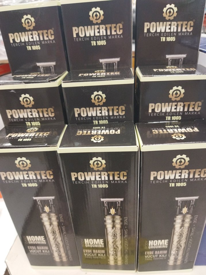 Powertec TR1005 Altın Renkli Tıraş Makinesi - Görsel 2